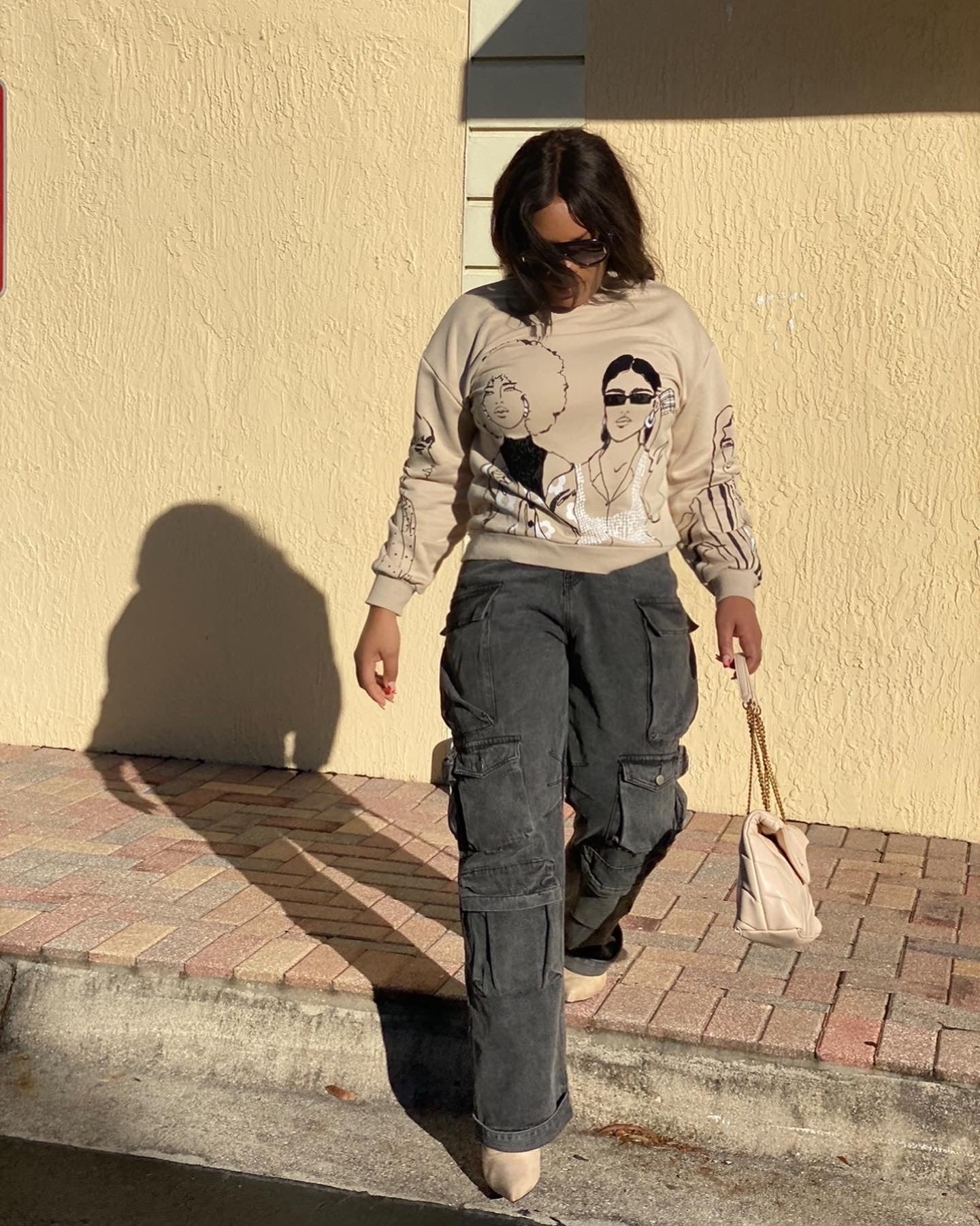 Dark Grey Cargo Pants