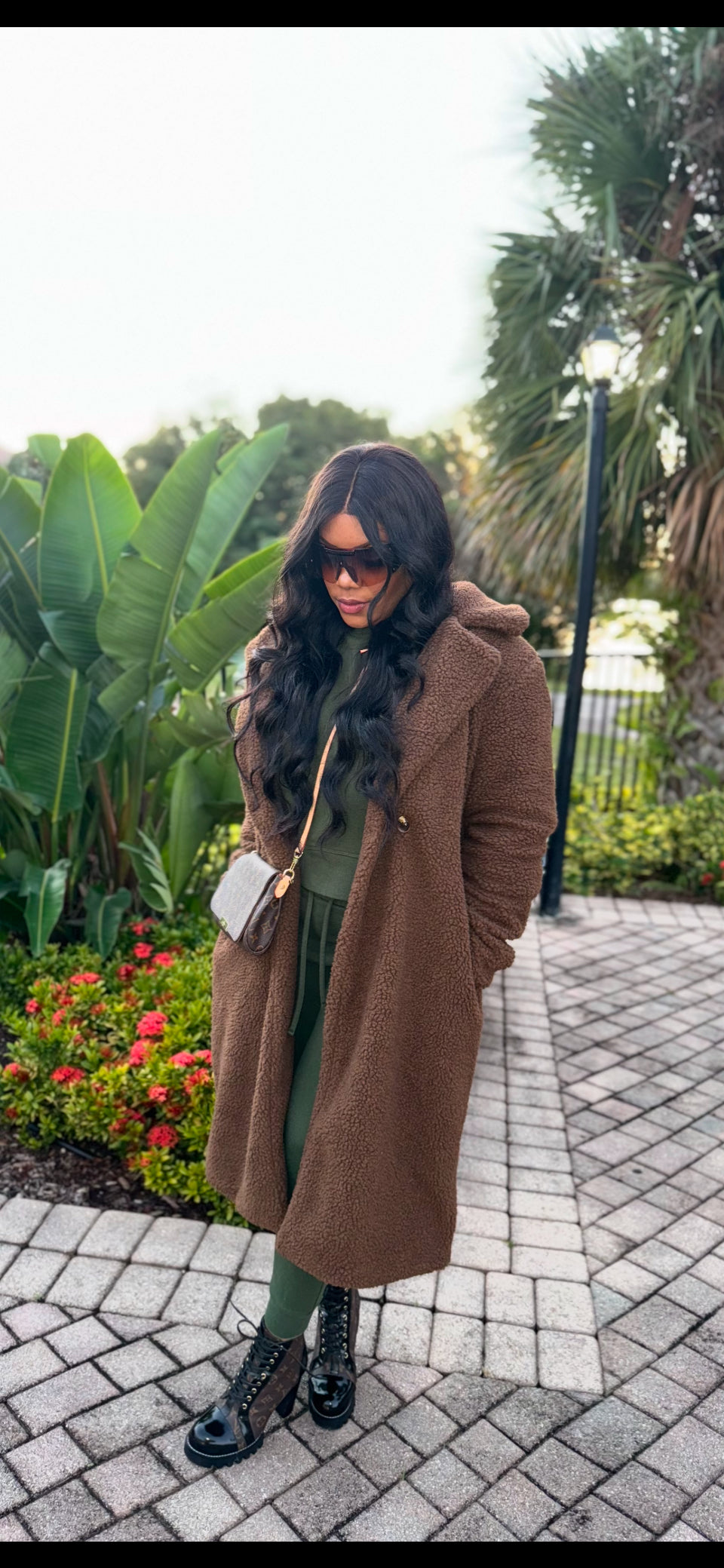 COFFEE TEDDY BEAR COAT