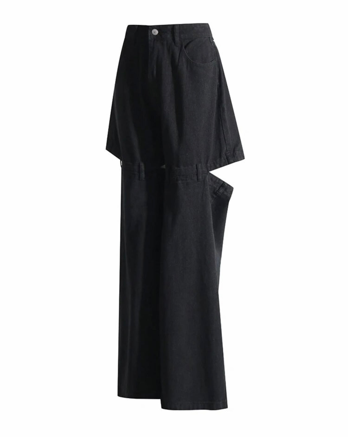 CUT EM’ OFF DEMIN PANTS