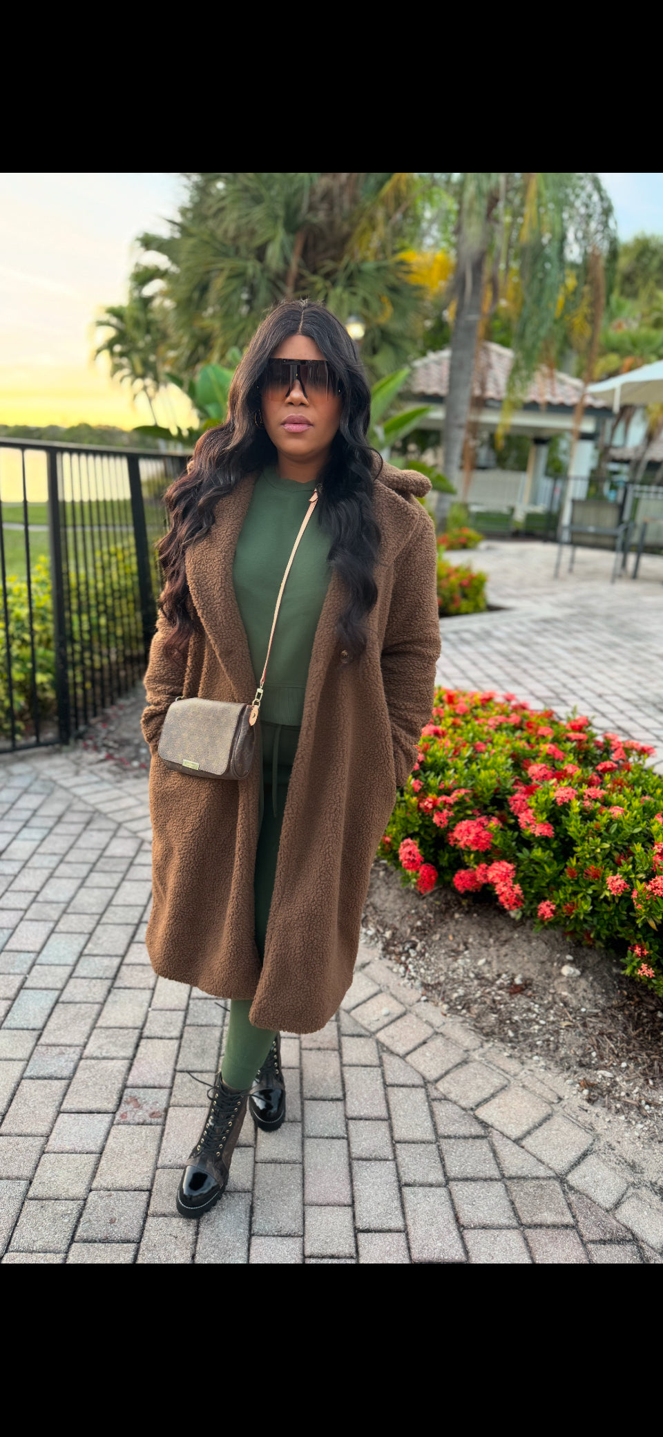 COFFEE TEDDY BEAR COAT