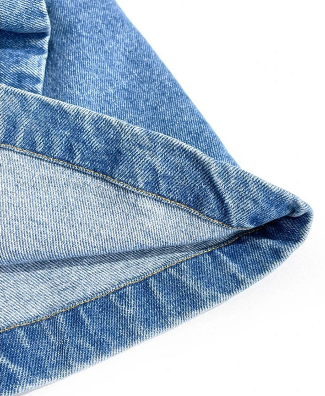 IRREGULAR 3D DENIM SKIRT