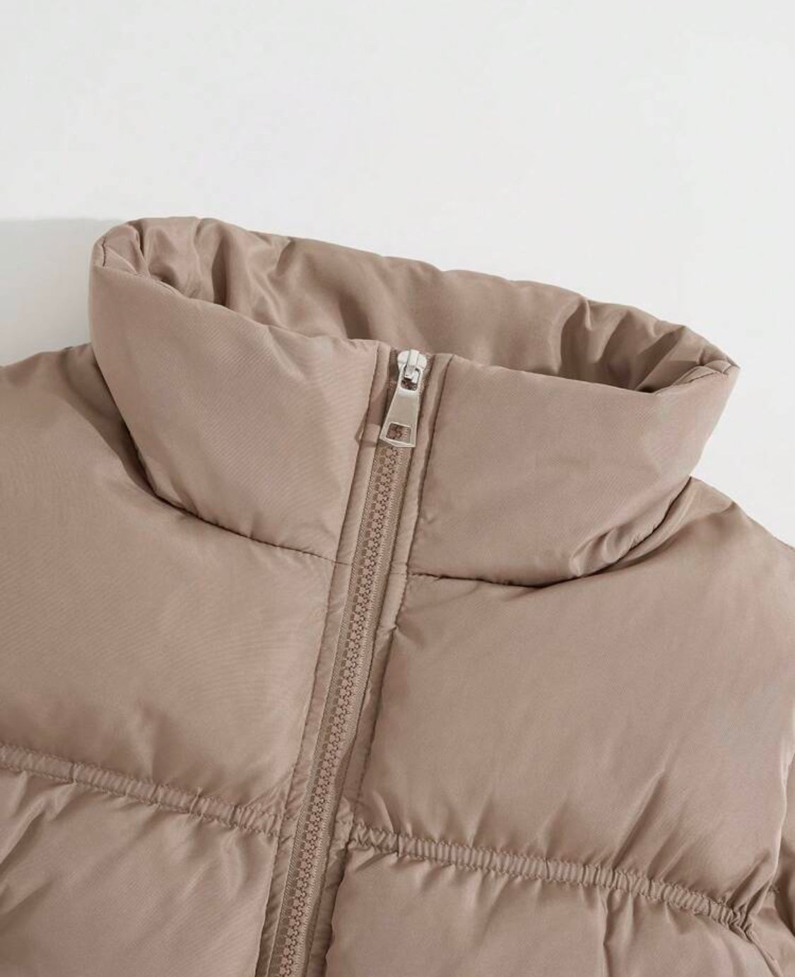 Nude Puffer Vest