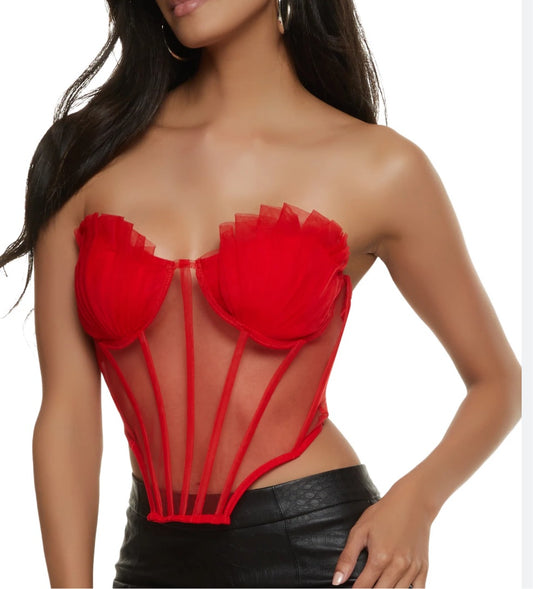 Lil’ Red Bustier